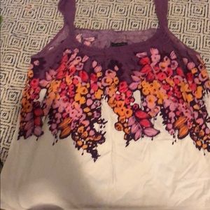 American Eagle floral tank